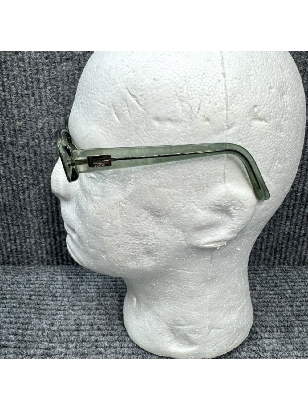 Gucci GG 2452/S Sunglasses Glasses Frames Only Green Made in Italy E6W 51-18 135 - Picture 3 of 11